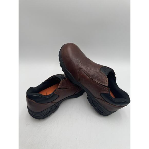 Thorogood ATHLETIC SLIP RESISTANT Men's NEW Slip On Work Shoe Brown US Size 9.5M - Picture 8 of 11